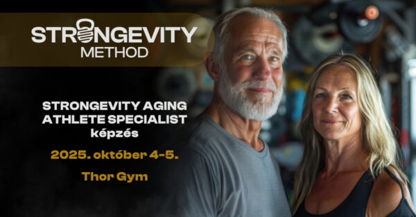 STRONGEVITY AGING ATHLETE SPECIALIST - 2025. ŐSZ